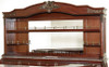5 Piece Italian inlay Marquetry Marble Top Pub Bar Set w/ 4 Barstools