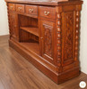 6.5ft Ornate Carved Canopy Home Bar