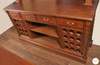 6.5ft Ornate Carved Canopy Home Bar