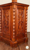 6.5ft Ornate Carved Canopy Home Bar