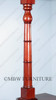 6.5ft Dark Cherry English Canopy Home Pub Bar