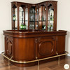 7.5ft Mahogany Home Corner Bar