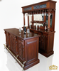 The Aristocrat 7ft Mahogany Victorian Home Pub Bar Set