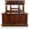 7ft Mahogany Victorian Home Pub Bar