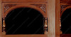 Belmonte 8.5ft Mahogany Canopy Pub Bar Set