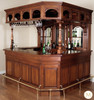 Belmonte 8.5ft Mahogany Canopy Pub Bar Set