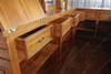8.5ft Light Mahogany Canopy Pub Bar Set