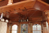 8.5ft Light Mahogany Canopy Pub Bar Set