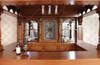 8.5ft Light Mahogany Canopy Pub Bar Set
