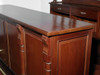 8.5ft Mahogany Stained Glass Pub Bar