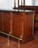 8.5ft Mahogany Stained Glass Pub Bar