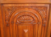 8.5ft Victorian Canopy Pub Bar w/ Stained Glass Doors