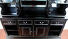6.5ft Black Canopy Home Pub Bar