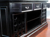 6.5ft Black Canopy Home Pub Bar