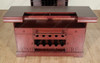 6ft Mahogany/Cherry Cocktail Home Bar