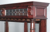 8.5ft Cherry Home Pub Bar w/ Stained Glass