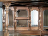 9.5ft Honey Mahogany Canopy Pub Bar