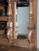 9.5ft Honey Mahogany Canopy Pub Bar