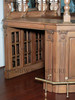 9.5ft Honey Mahogany Canopy Pub Bar