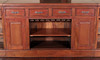 14ft Pecan Neoclassical Pub Bar Set