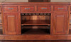 14ft Pecan Neoclassical Pub Bar Set