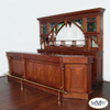 12.5ft Mahogany Pecan Victorian Pub Bar