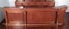12.5ft Mahogany Pecan Victorian Pub Bar