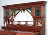 12.5ft Mahogany Pecan Victorian Pub Bar