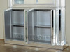 6ft Mirrored Glass Home Bar