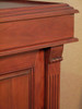 10ft Mahogany Distressed L- Shape Corner Pub Bar
