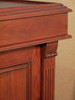 10ft Mahogany Distressed L- Shape Corner Pub Bar