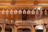 13ft Corner Canopy Pub Bar w/ Brass Rails