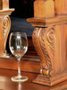 12.5ft Mahogany Distressed Corner Canopy Pub Bar