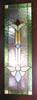 14ft Distressed Mahogany Stained Glass Canopy Pub Bar