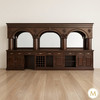 16ft Solid Mahogany Brunswick Pub Bar