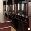 16ft Dark Mahogany Brunswick Pub Bar