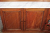 7.5ft Mahogany U-Shape Marble top Horseshoe Pub Bar w/Brass Rails