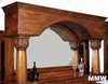 7.5ft U-Shape Marble top Horseshoe Bar