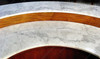 7.5ft Mahogany U-Shape Marble top Horseshoe Bar