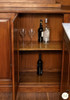 7.5ft Mahogany U-Shape Marble top Horseshoe Bar