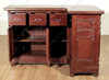 6ft Solid Mahogany Carved Corner Home Pub Bar