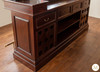 Dark Mahogany Canopy Pub Bar