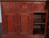6ft Solid Mahogany Corner Home Pub Liquor Wine Bar