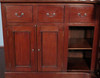 6ft Solid Mahogany Corner Home Pub Liquor Wine Bar
