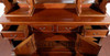 6.5ft Light Mahogany English Canopy Pub Bar