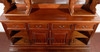 6.5ft Light Mahogany English Canopy Pub Bar