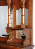 6.5ft Light Mahogany English Canopy Pub Bar