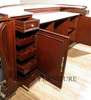 9.5ft Inlaid Curved Front Pub Bar