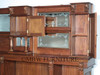 14ft Gothic Mahogany Stained Glass Canopy Pub Bar