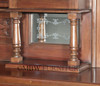 14ft Gothic Mahogany Stained Glass Canopy Pub Bar